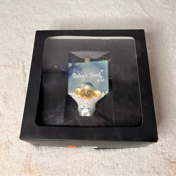 Handmade baby’s first Christmas ornament in box - Picture 2 of 8